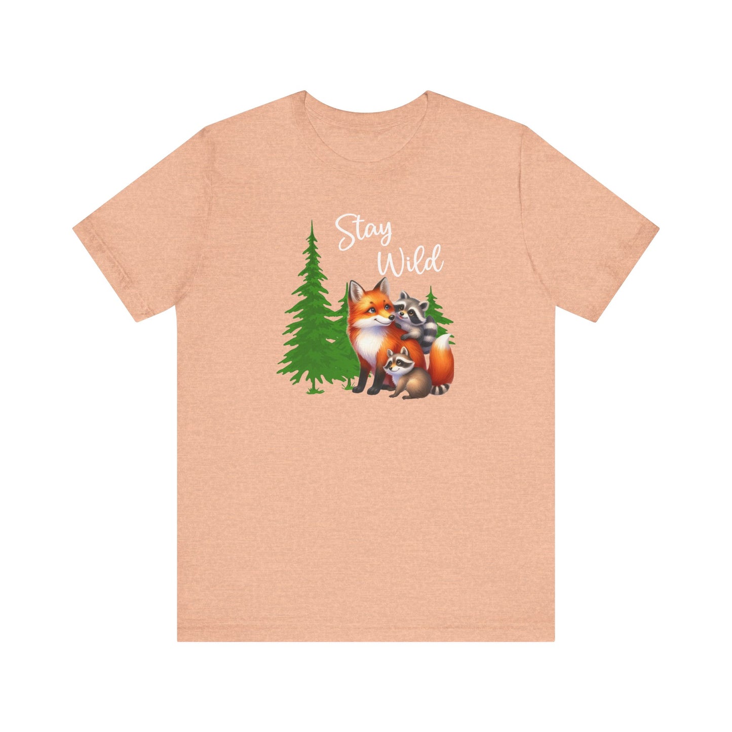 Stay Wild Wildlife Tee - Four More Paws