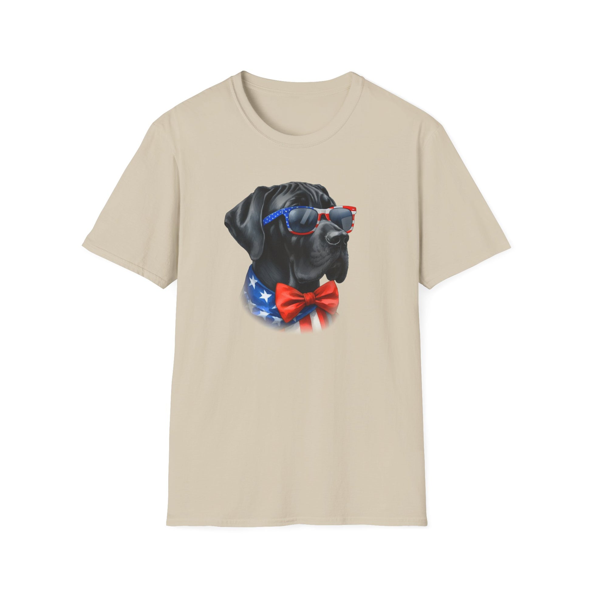 Patriotic Great Dane Tee - Four More Paws