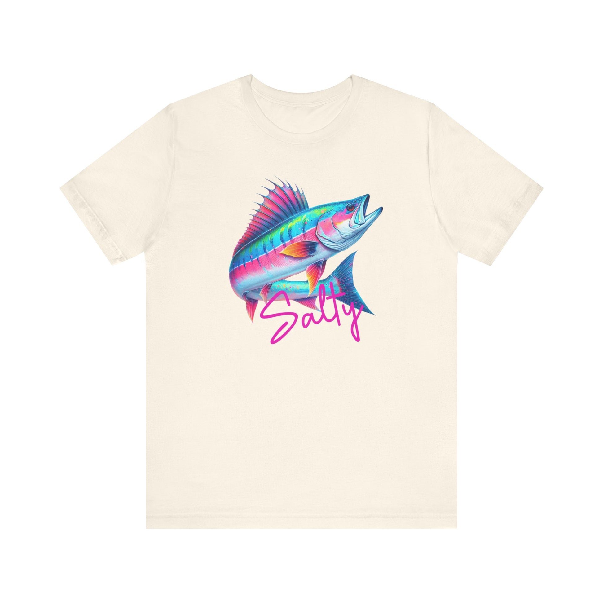 Salty Outdoor Fishing Tee Shirt - Four More Paws