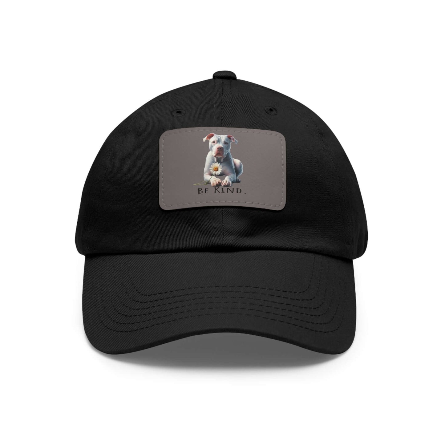 Be Kind White Pit Bull Summer Ball Cap