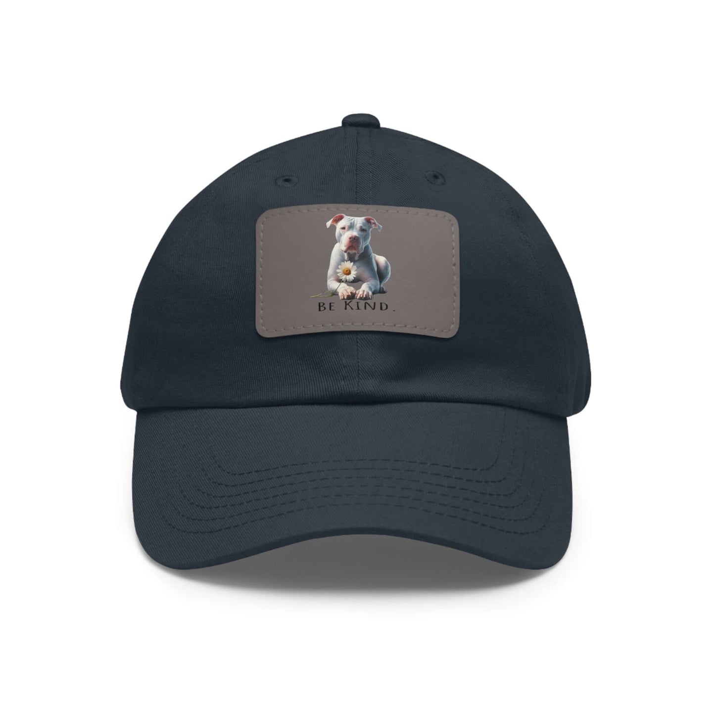 Be Kind White Pit Bull Summer Ball Cap