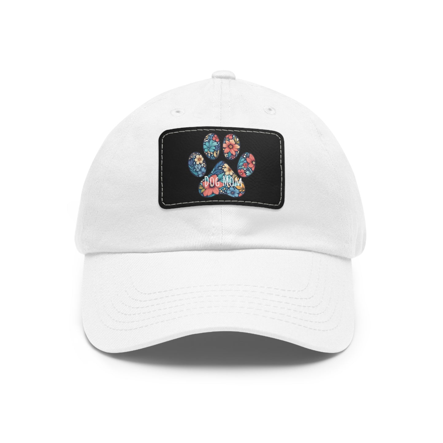 Dog Mom Paw Print Summer Ball Cap