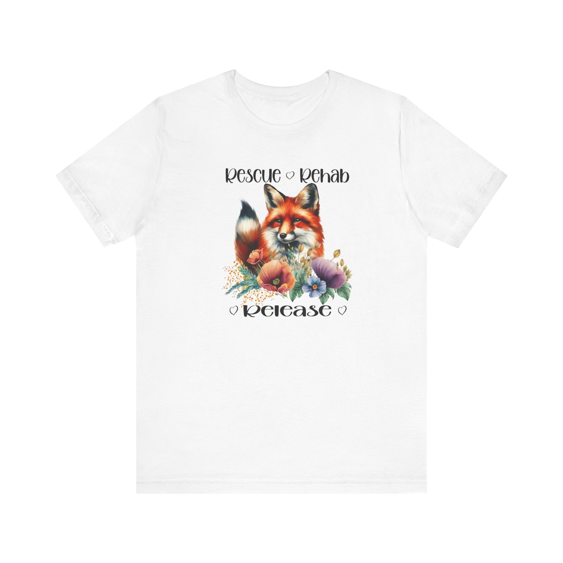 Rescue Rehab Release Fox Tee - Four More Paws