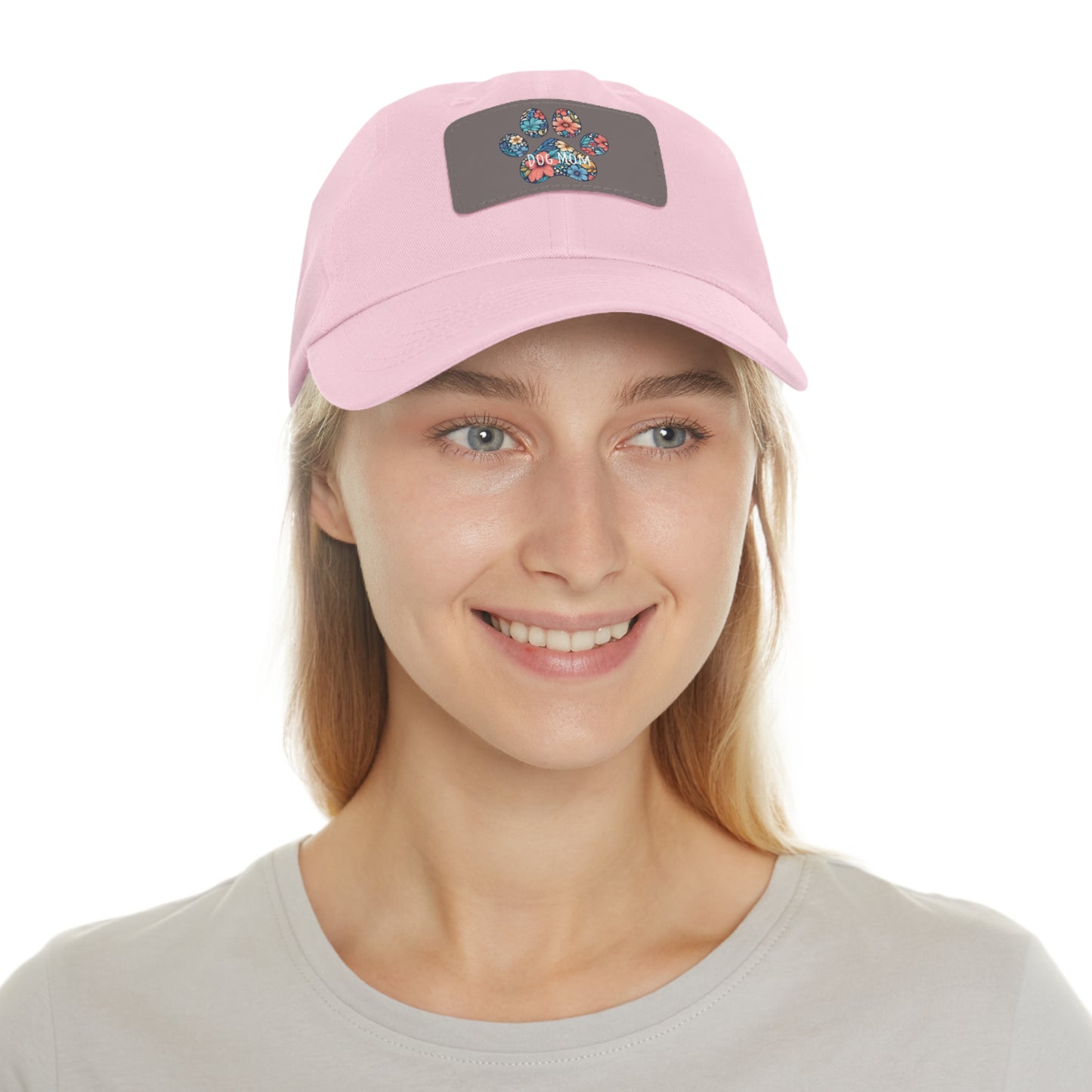 Dog Mom Paw Print Summer Ball Cap