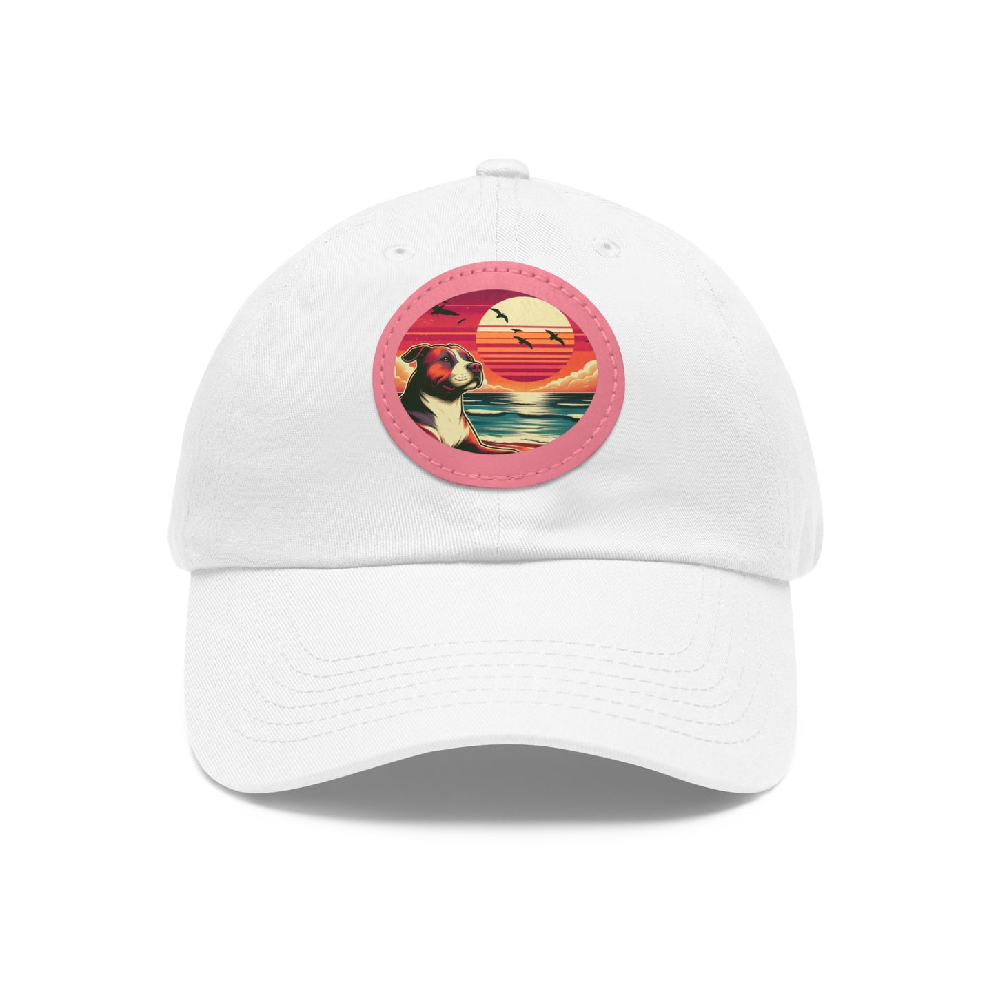 Pit Bull Summer Vibes Classic Summer Ball Cap, Pitbull Mom, Pitbull Dad, Pittie Lovers, Popular Vacation Hat,