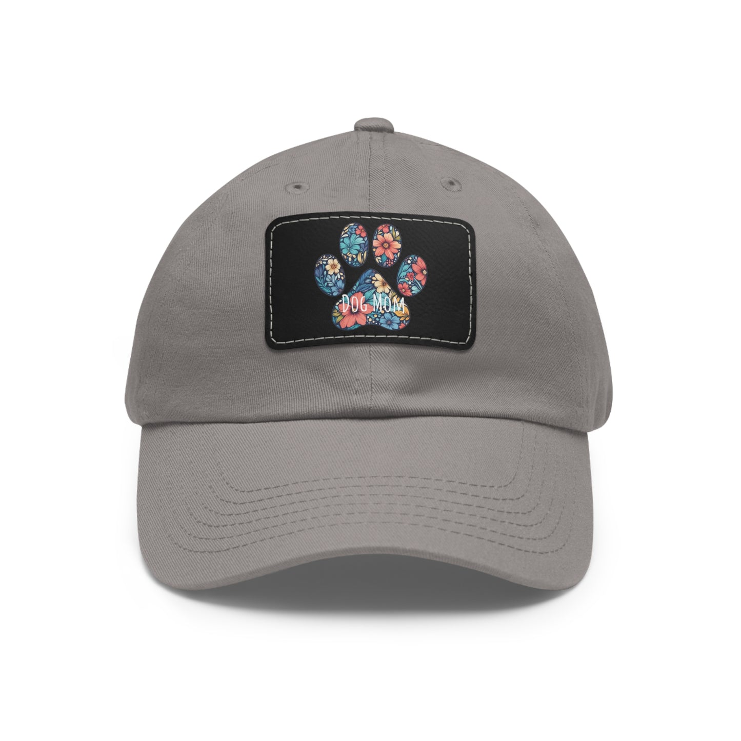 Dog Mom Paw Print Summer Ball Cap