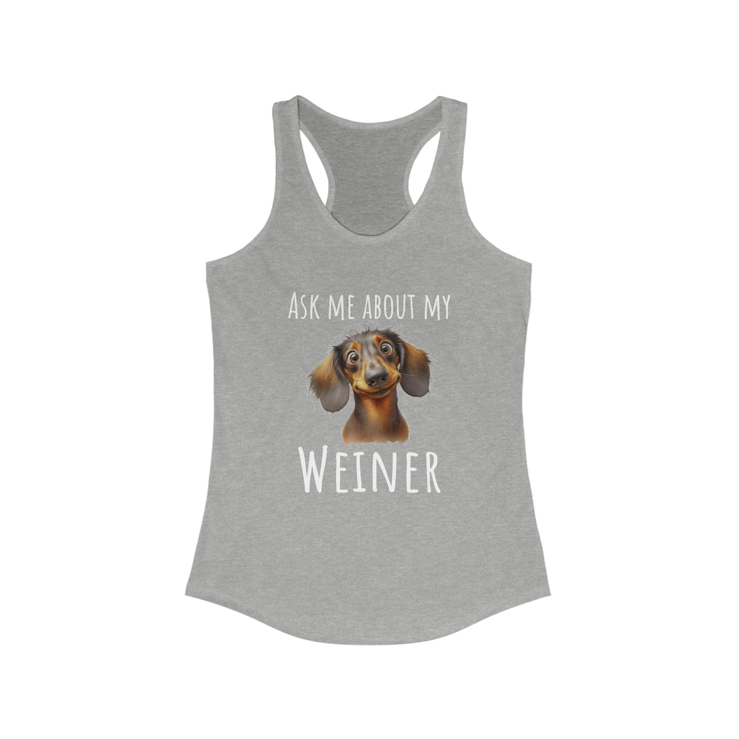 Funny Dachshund Tank Top