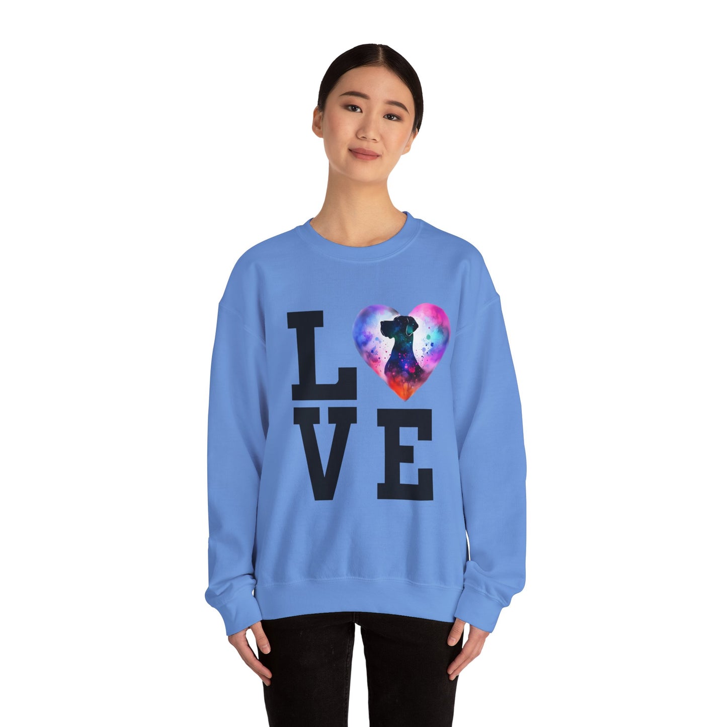 Love Great Dane Unisex Heavy Blend™ Crewneck Sweatshirt