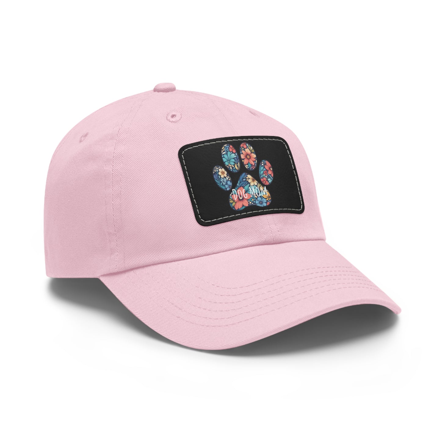 Dog Mom Paw Print Summer Ball Cap