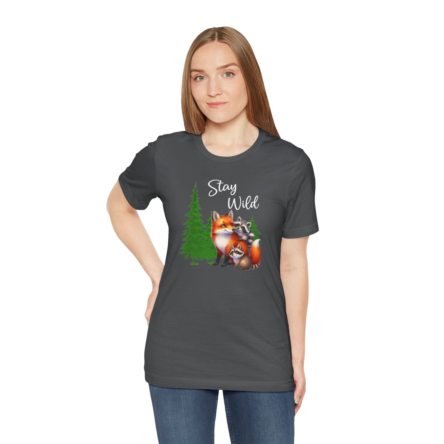 Stay Wild Wildlife Tee - Four More Paws