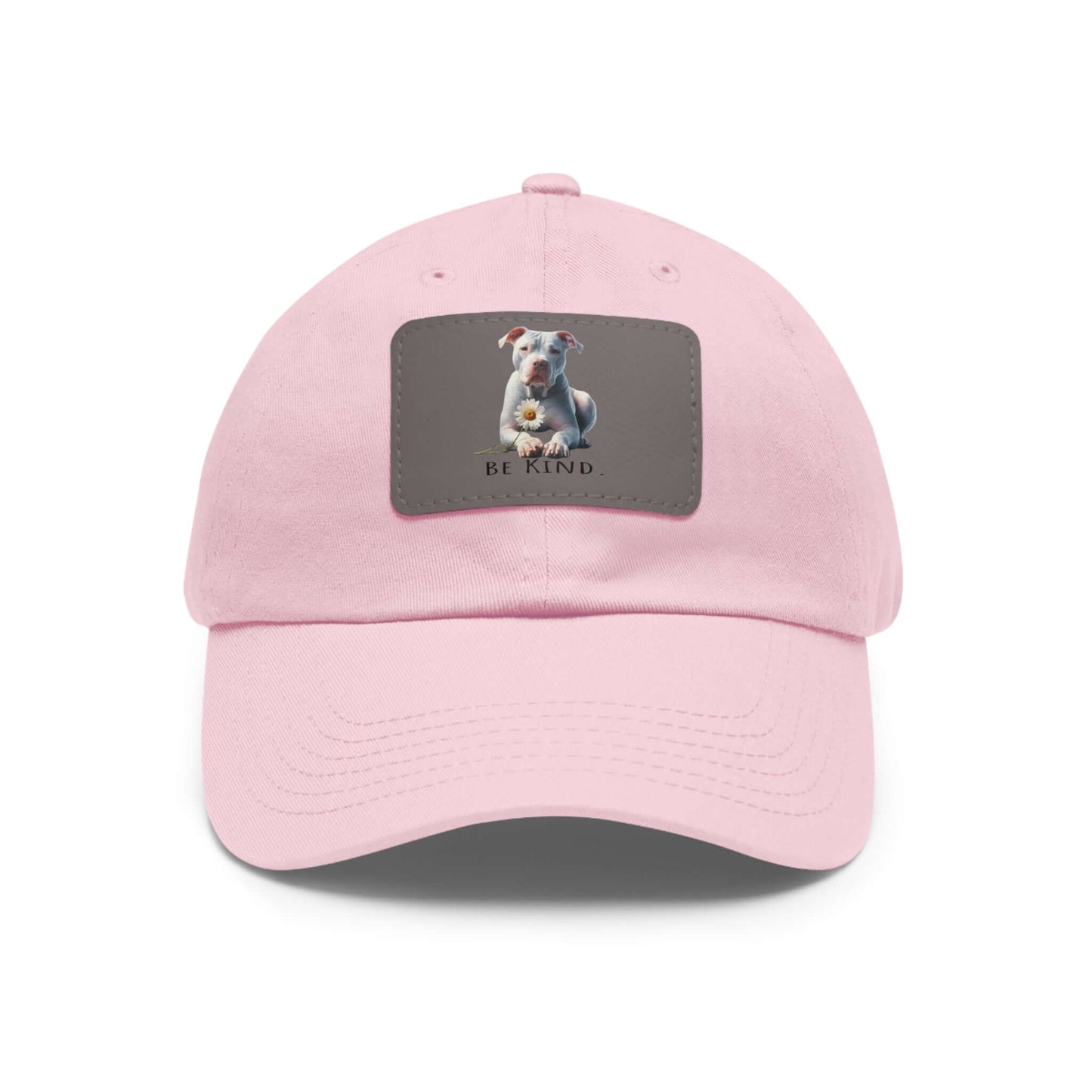 Be Kind White Pit Bull Summer Ball Cap