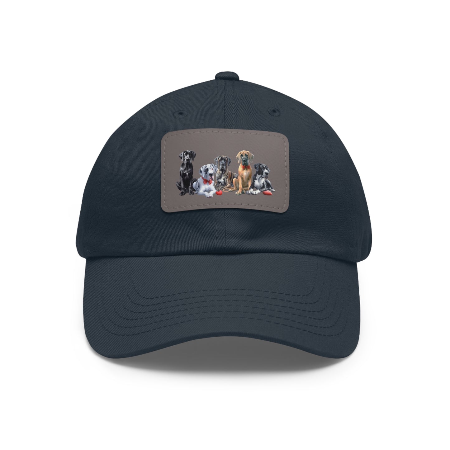 Valentines Great Dane Summer Ball Cap