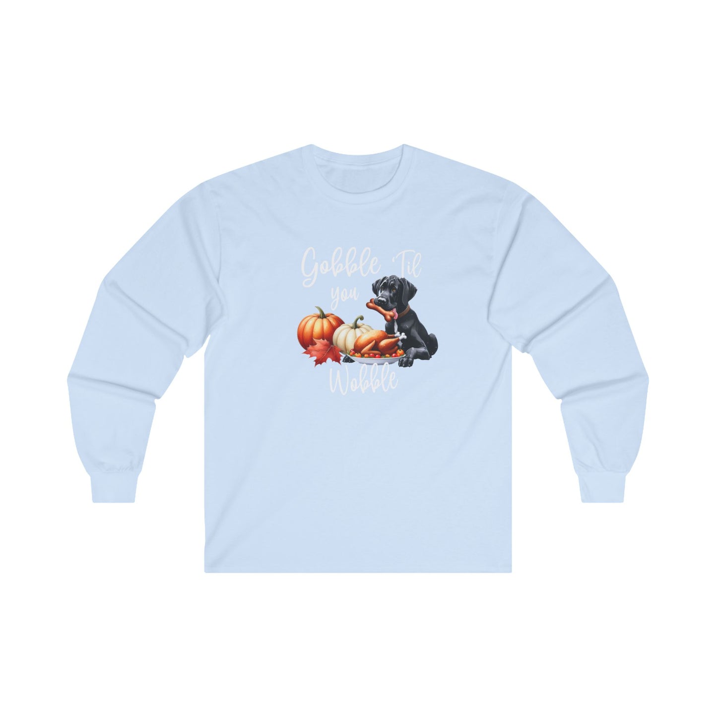 Great Dane Long Sleeve Thanksgiving Tee