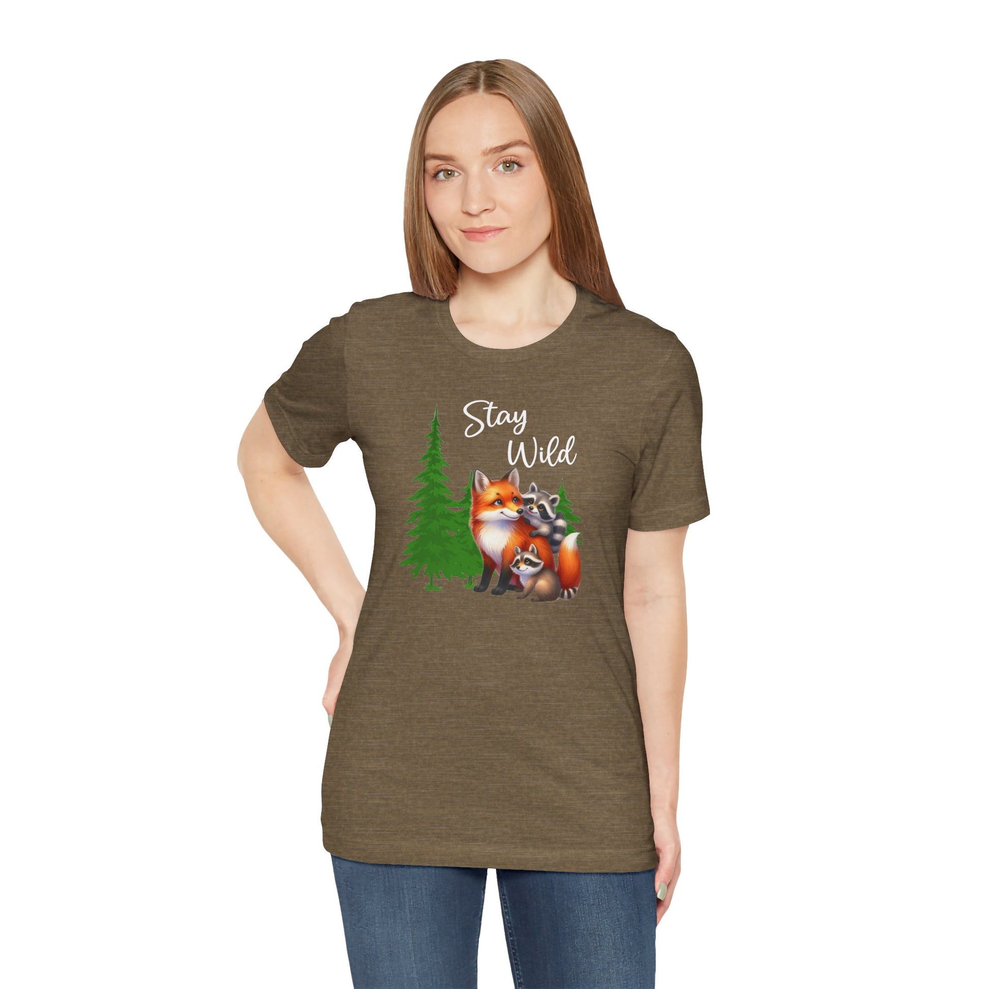 Stay Wild Wildlife Tee - Four More Paws