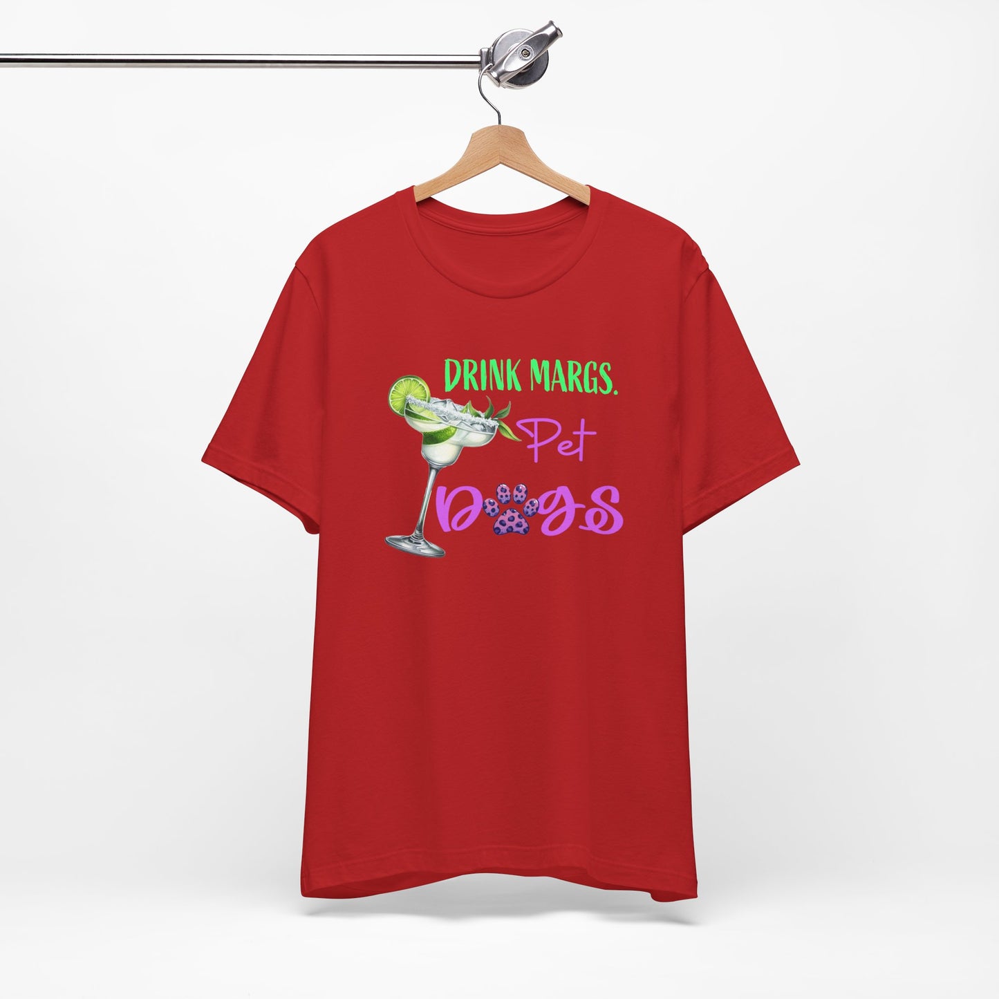 Margarita's and Dogs Tee - Four More Paws