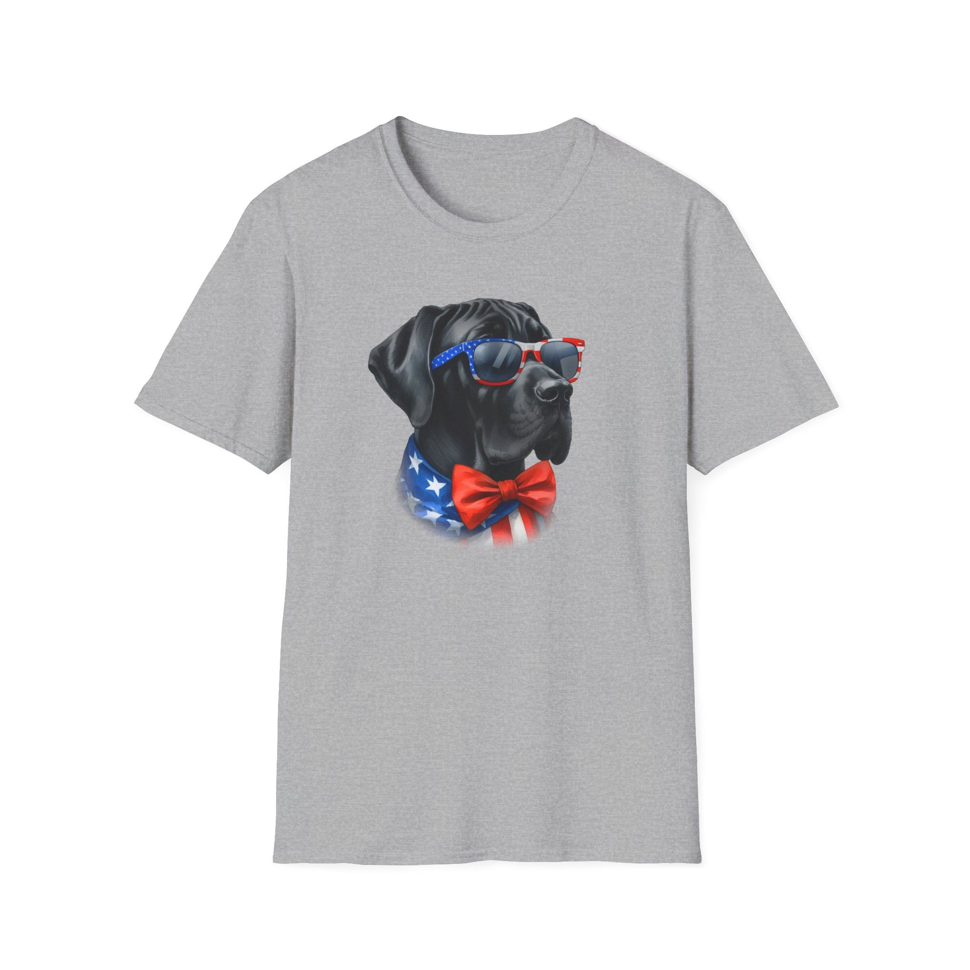 Patriotic Great Dane Tee - Four More Paws