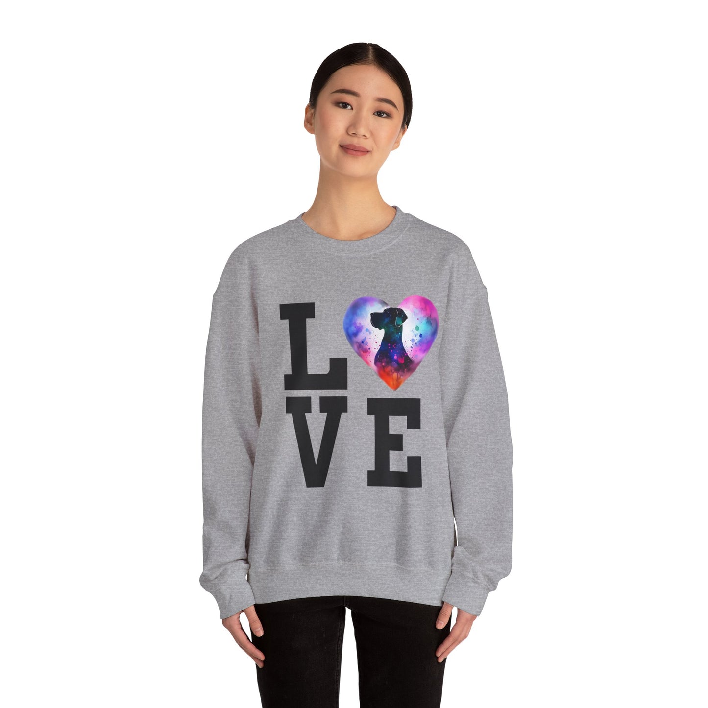 Love Great Dane Unisex Heavy Blend™ Crewneck Sweatshirt