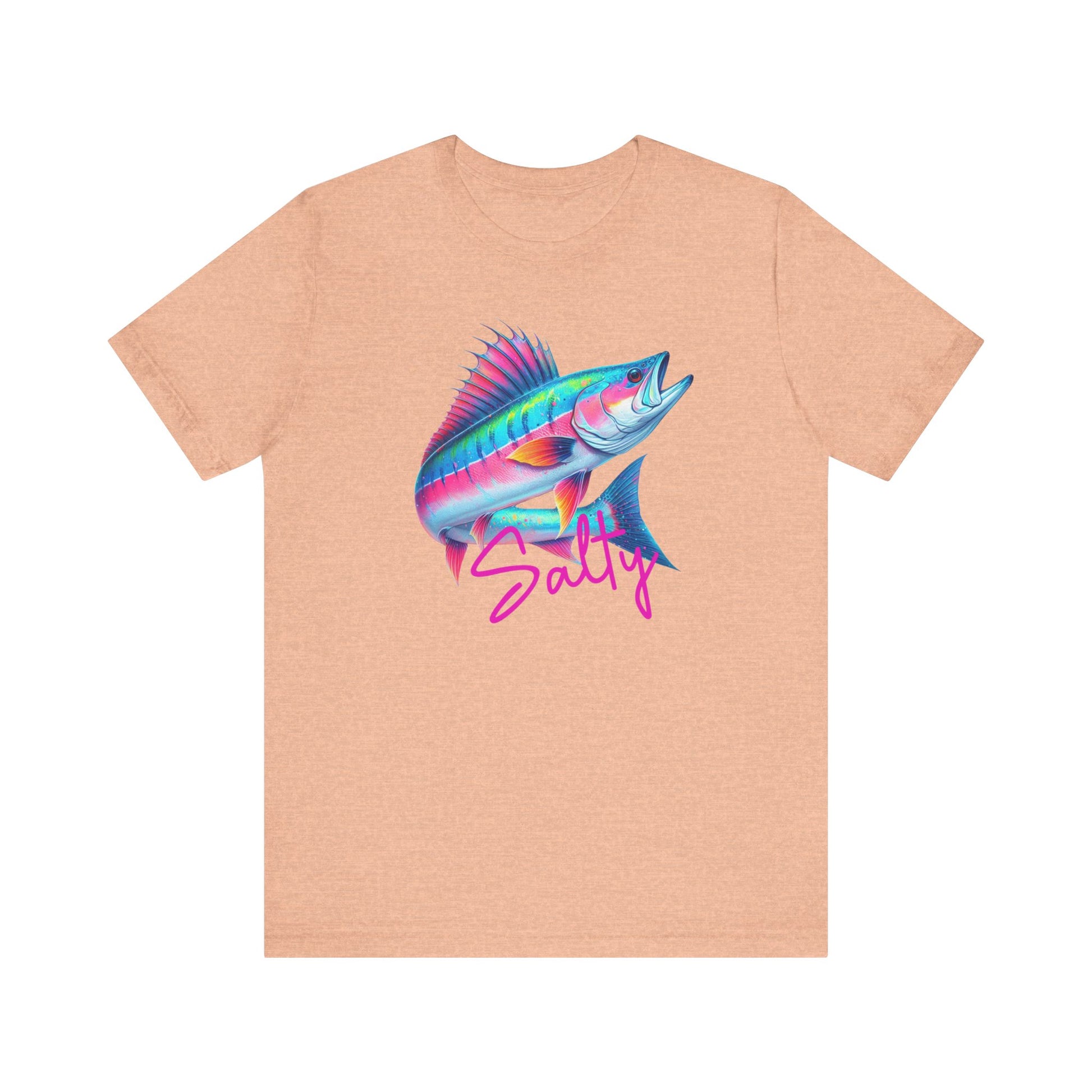 Salty Outdoor Fishing Tee Shirt - Four More Paws