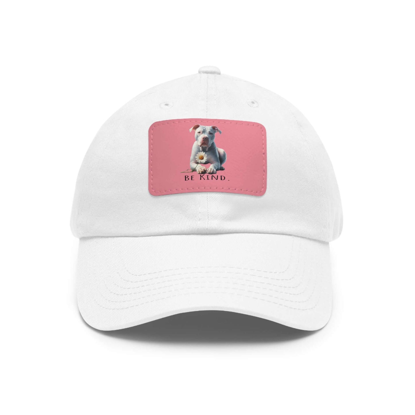 Be Kind White Pit Bull Summer Ball Cap