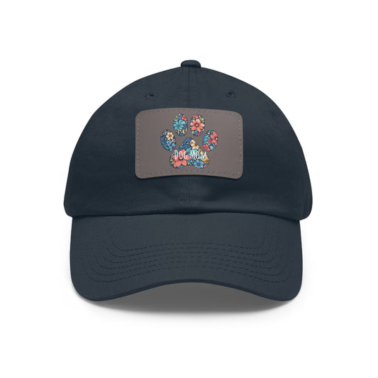 Dog Mom Paw Print Summer Ball Cap