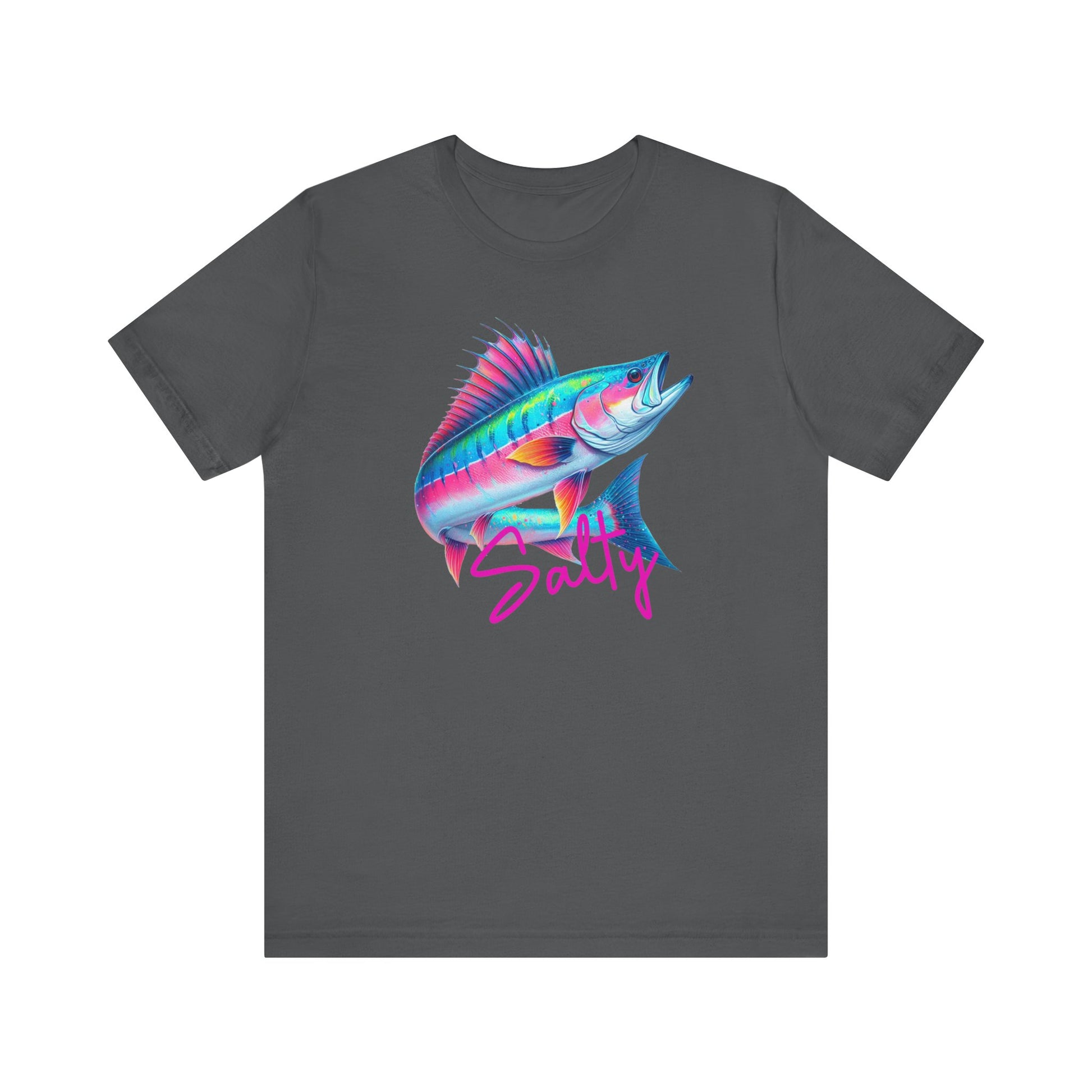 Salty Outdoor Fishing Tee Shirt - Four More Paws