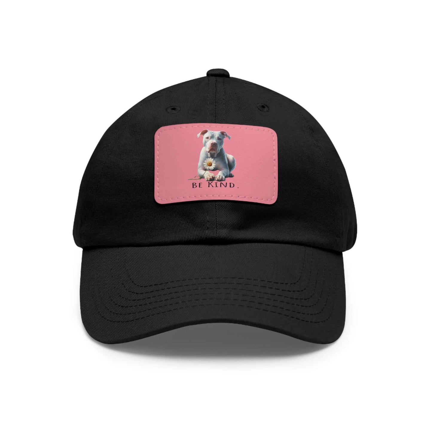 Be Kind White Pit Bull Summer Ball Cap