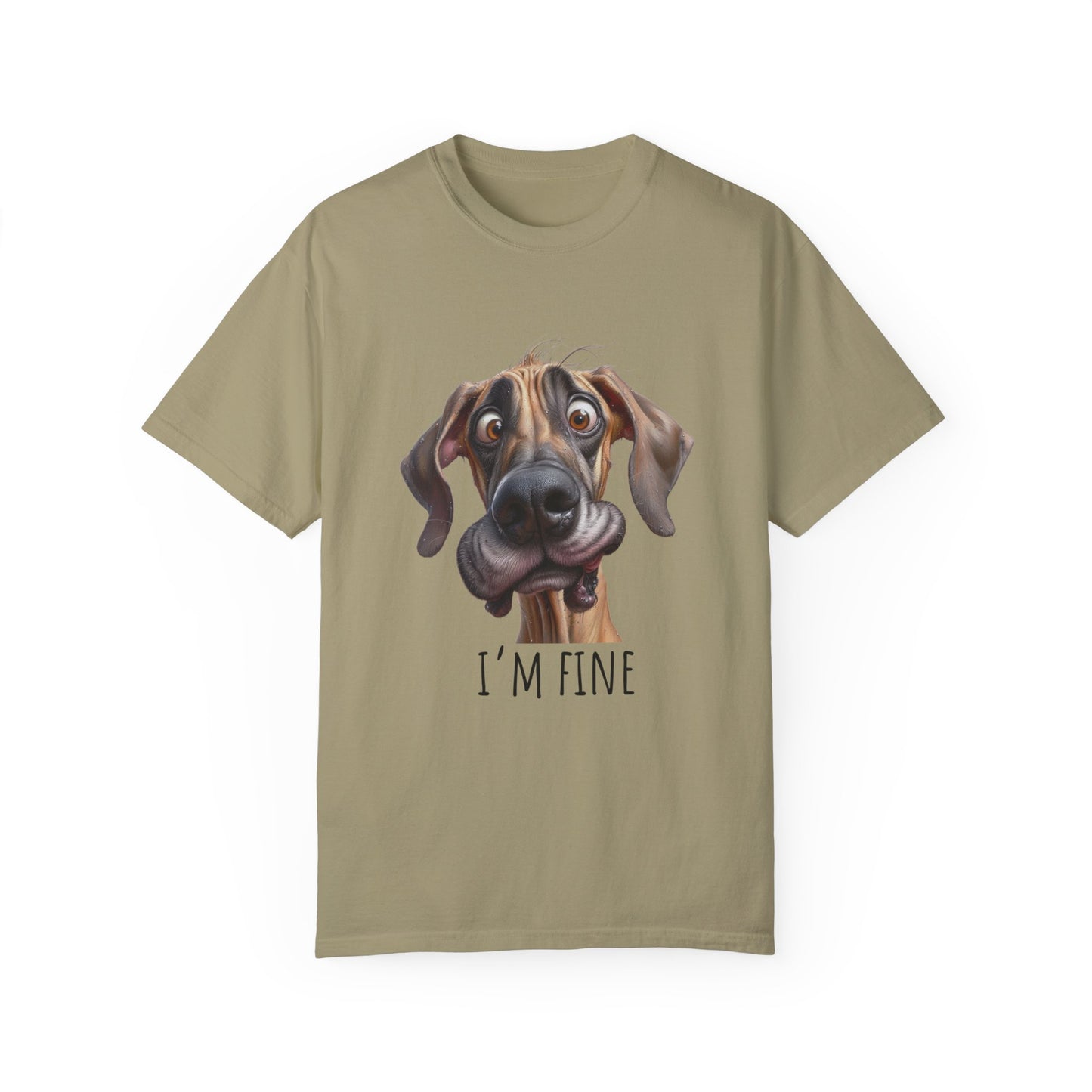 I'm Fine, Great Dane Dog T-Shirt, Funny Gift, Great Dane Owner, Gift for Dog Owners, T-Shirt unisex Clothing Apparel, Funny T-Shirt