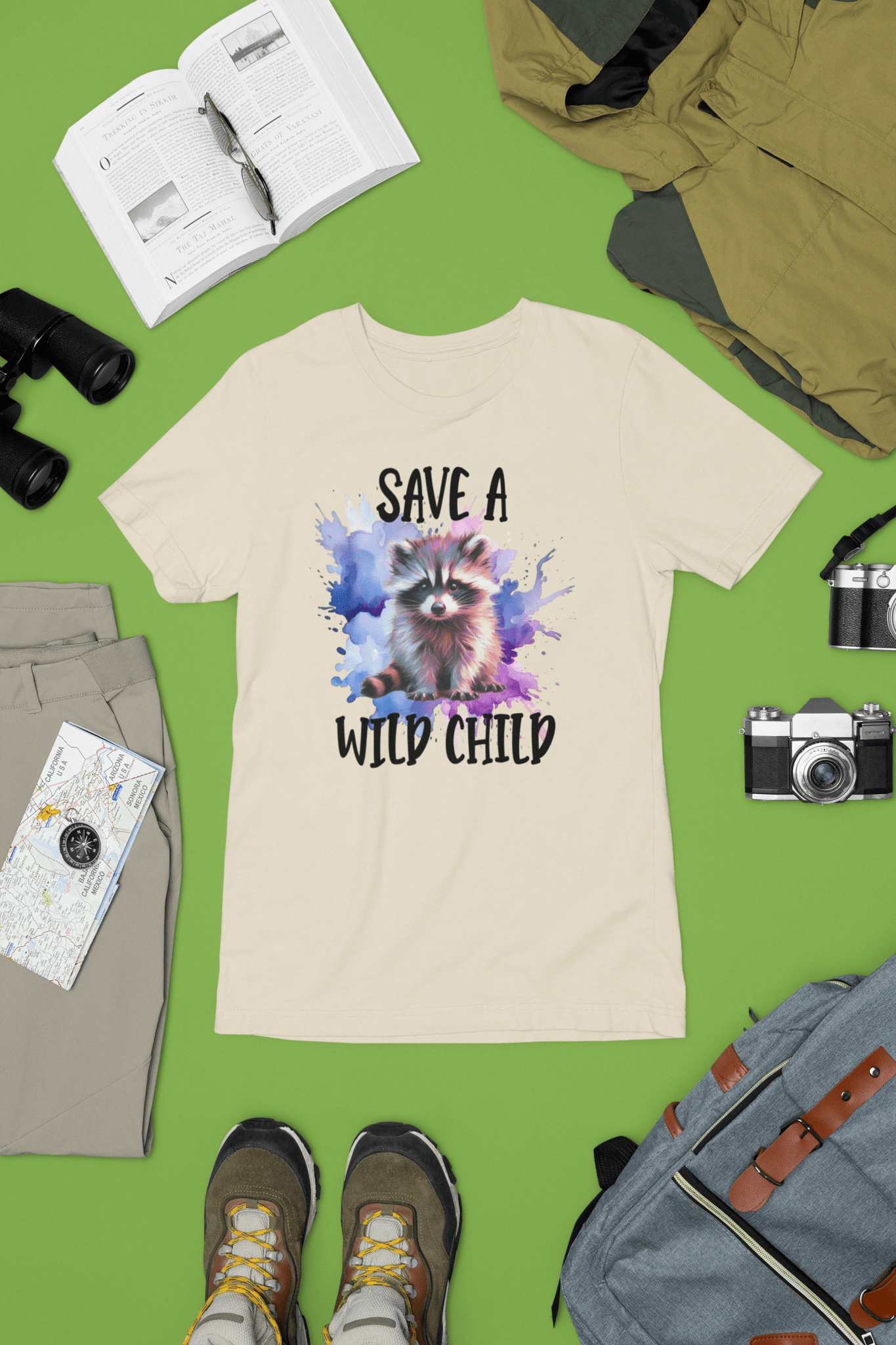 Save A Wild Child Wildlife Tee - Four More Paws